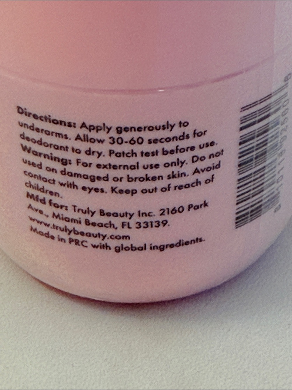 TRULY Soft Serve After Shave Oil & Serum Deodorant Set - Picture 5 of 5